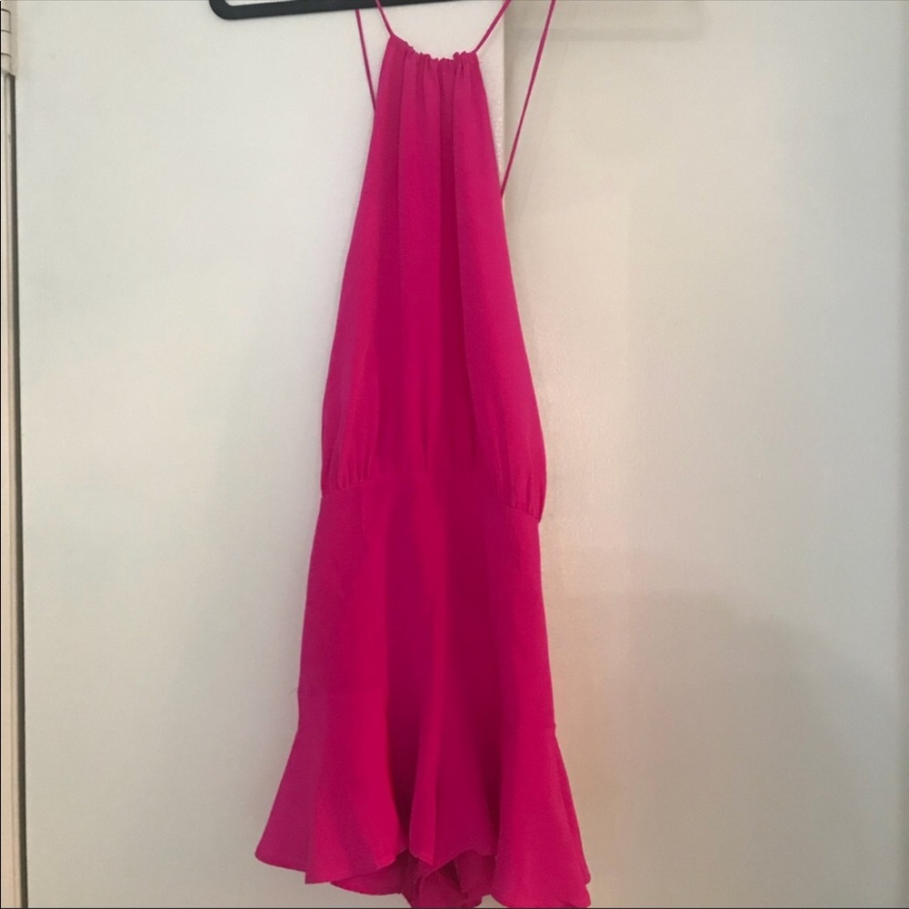 Intermix/Jennifer Hope Pink Romper Size Small